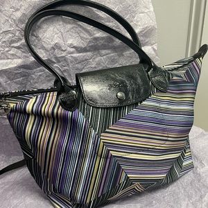 Longchamp Le Pliage Modele Depose authentic brand new patterned bag.